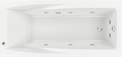 Bas Акриловая ванна Эвита 180x85 с гидромассажем – фотография-1